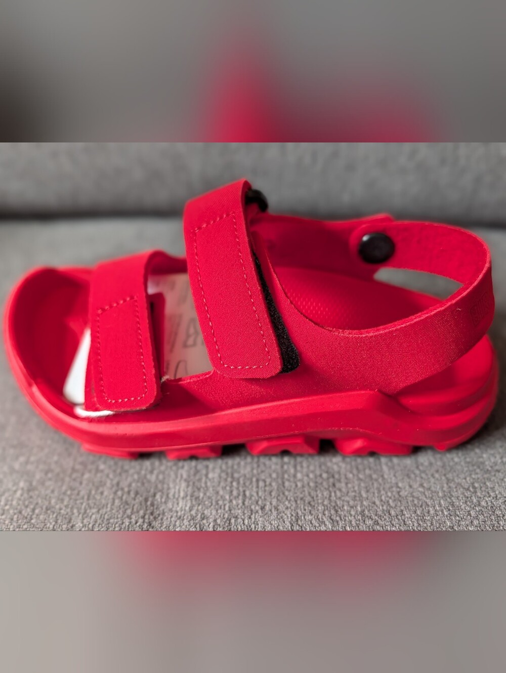 Kids Red Strap Sandals - Comfortable Everyday Wear